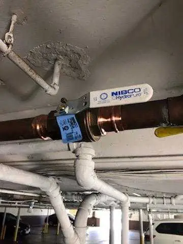 Copper pipe repair and valve work for Backflow Testing in Boston